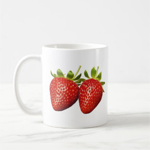 Erdbeeren Kaffeetasse