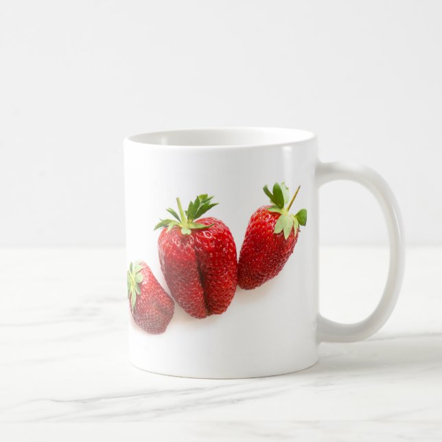 Erdbeeren Kaffeetasse (Rechts)