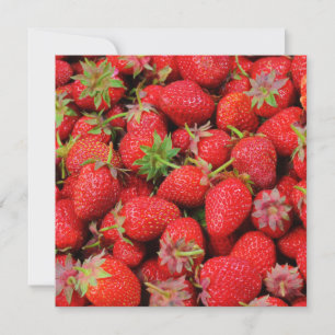 Erdbeeren Karte