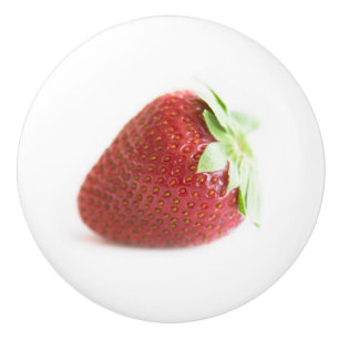 Erdbeeren Keramikknauf