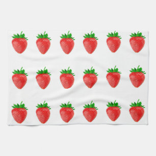 Erdbeeren Küchentücher