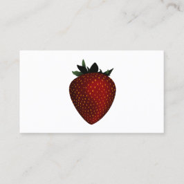 Erdbeeren Loyalkarte Treuekarte