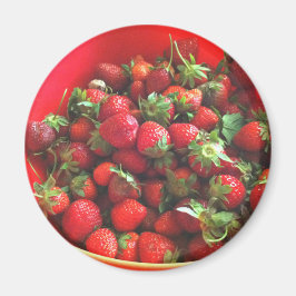 Erdbeeren Magnet