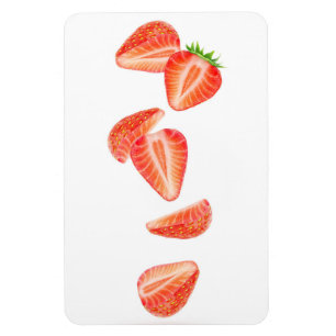 Erdbeeren Magnet