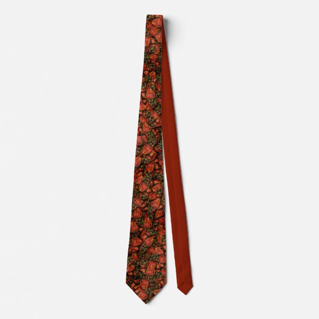 Erdbeeren Necktie Krawatte (Vorderseite)