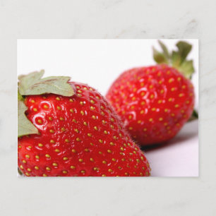 Erdbeeren Postkarte
