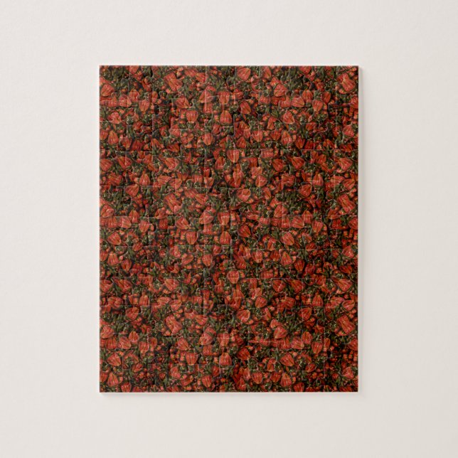 Erdbeeren Puzzle (Vertikal)