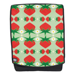 Erdbeeren-Rucksack Rucksack