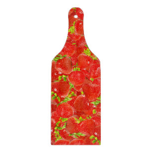 Erdbeeren Schneidebrett