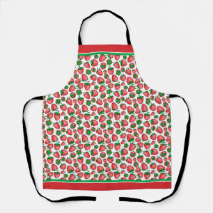 Erdbeeren-Schürze Schürze