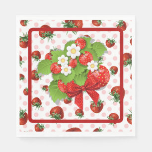 Erdbeeren  serviette