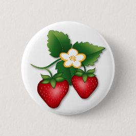 Erdbeeren sind die Berry Best Button