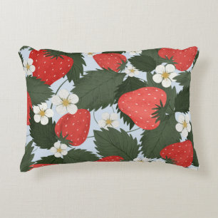Erdbeeren: Sommerkulturdesign. Dekokissen