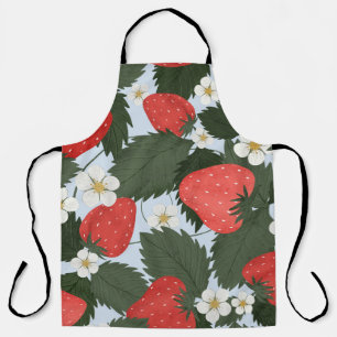Erdbeeren: Sommerkulturdesign. Schürze