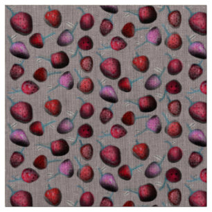 Erdbeeren Stoff