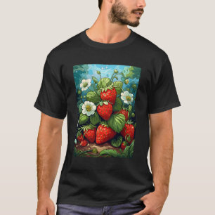 Erdbeeren Strawberry Motif Strawberry Pflanze für T-Shirt