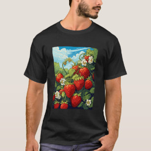 Erdbeeren Strawberry Motif Strawberry Pflanze für T-Shirt