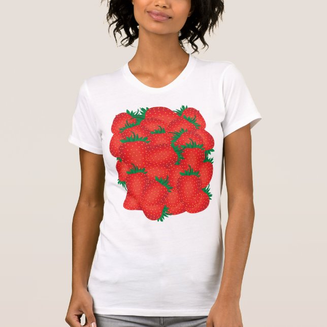 Erdbeeren T-Shirt (Vorderseite)