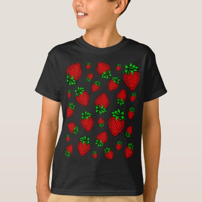 Erdbeeren T-Shirt (Vorderseite)