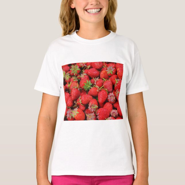 Erdbeeren T-Shirt (Vorderseite)