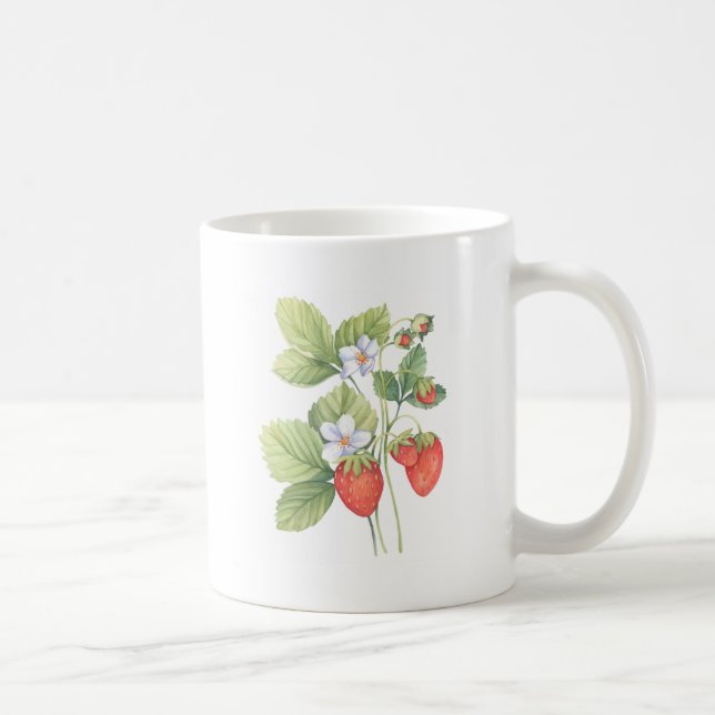 Erdbeeren Tasse (Rechts)