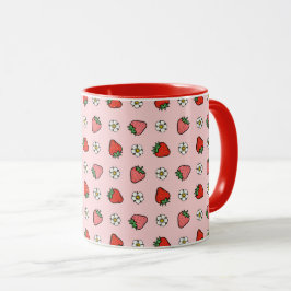Erdbeeren Tasse