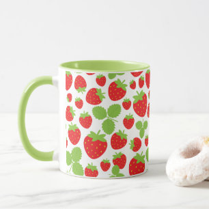 Erdbeeren-Tasse Tasse