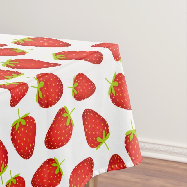 Erdbeeren Tischdecke (Beispiel)