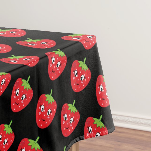 Erdbeeren Tischdecke (Beispiel)