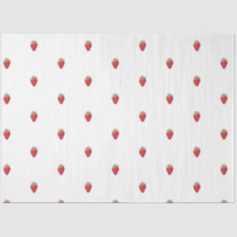 Erdbeeren Tissue-Mini  Seidenpapier