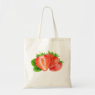 Erdbeeren Tragetasche