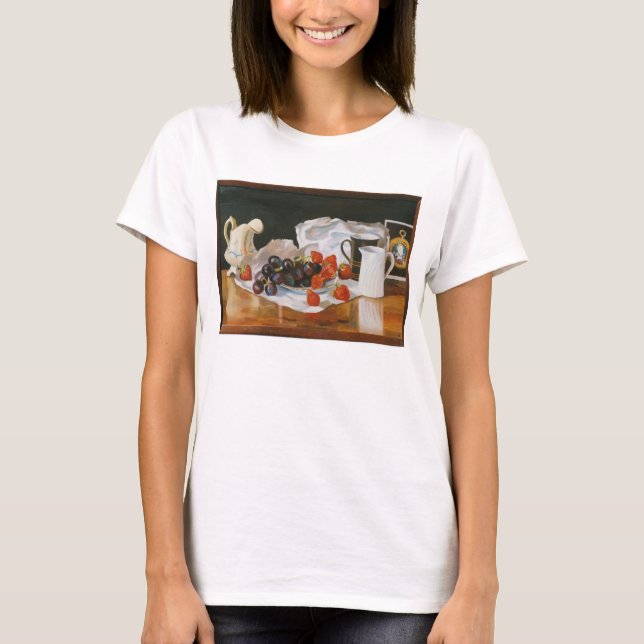 Erdbeeren u. Creme 2004 T-Shirt (Vorderseite)