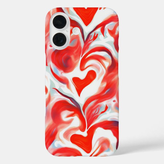 Erdbeeren und Creme Case-Mate iPhone Hülle (Rückseite)