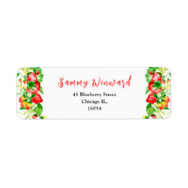 Erdbeeren und Daisies Babydusche