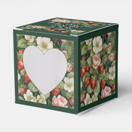 Erdbeeren und Hübsche Weibchen Geschenkschachtel