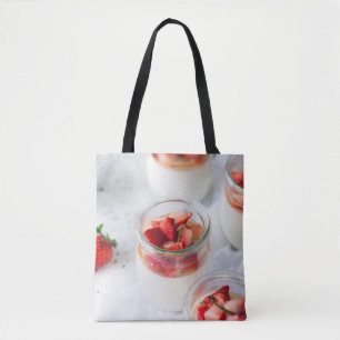 Erdbeeren und Rahm