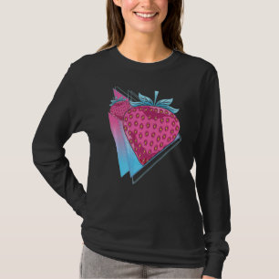 Erdbeeren Vaporwave Red Berry Summer Frucht Stra T-Shirt