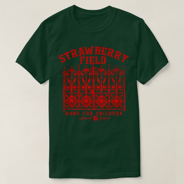 Erdbeerfeld T-Shirt (Design vorne)
