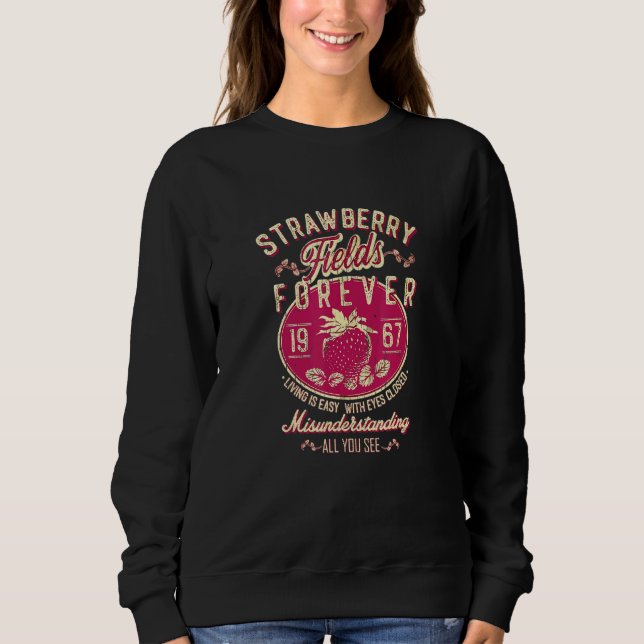 Erdbeerfelder Fields Forever Strawberry Fields Tee (Vorderseite)