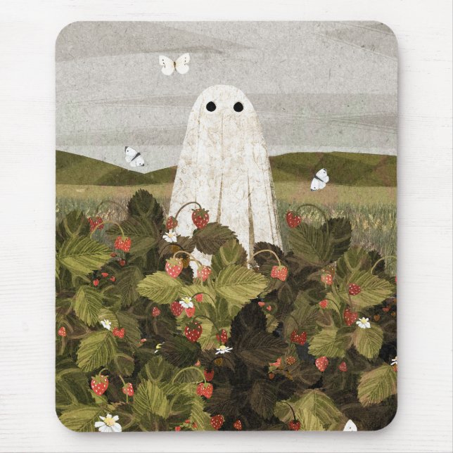 Erdbeerfelder Mousepad (Vorne)