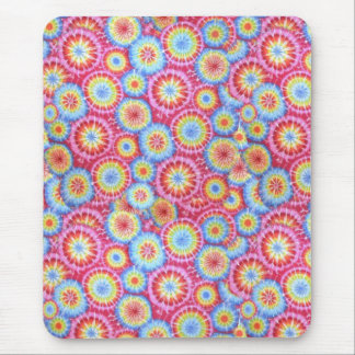 Erdbeerfelder-Tie-Dye-Mauspad Mousepad