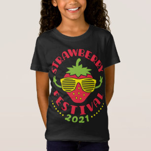 Erdbeerfestival 2021 Erdbeeren Niedlich Obst S T-Shirt