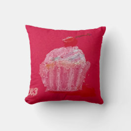 Erdbeerfrosting Kissen