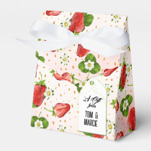 Erdbeerfrucht Geschenkschachtel