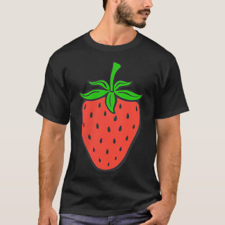 Erdbeerfrüchte Meer Sommersonnenurlaub vegan Swe T-Shirt