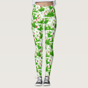 Erdbeergarten Leggings