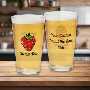 Erdbeerglas Glas