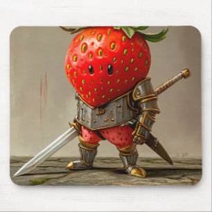 Erdbeerkrieger Mousepad