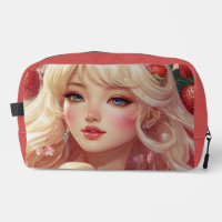 Erdbeerkutte Druck Nähtasche