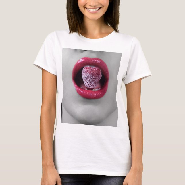 Erdbeerlips T-Shirt (Vorderseite)